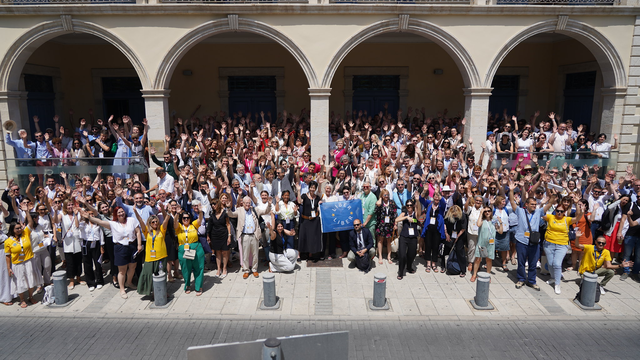 This picture shows the assembled participants of the LIBER 2024 conference